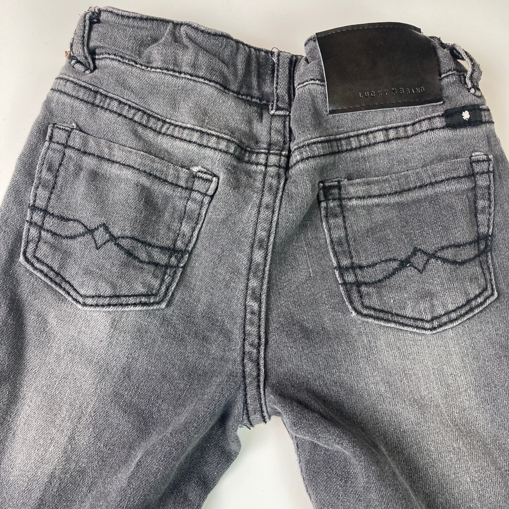 Lucky Brand acid washed distressed 4T Jeans